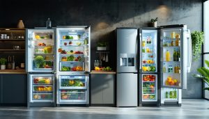 kombinált hűtőszekrények